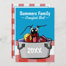 クロフィッシュ年間家族のパーティーピクニック