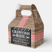 クロフィッシュ素朴ロブスター婚約パーティ フェイバーボックス (裏面サイド)