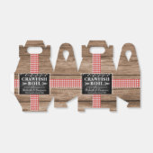 クロフィッシュ素朴ロブスター婚約パーティ フェイバーボックス (折り畳みなし)