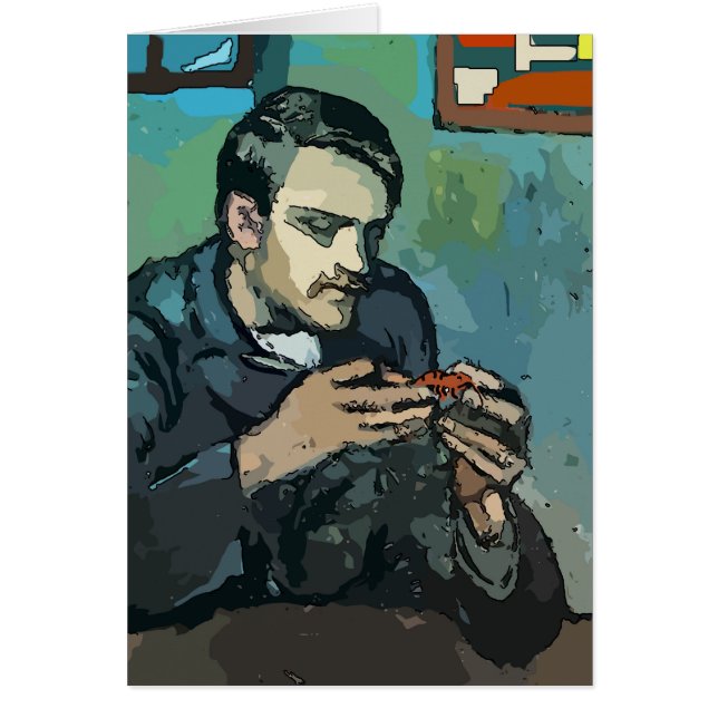 クロフィッシュ食べ抽象芸術 (正面)