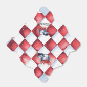 クロフィッシュ&キャップ：ゆでた卒業お祝い フェイバーボックス (折り畳みなし)