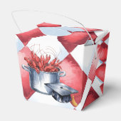 クロフィッシュ&キャップ：ゆでた卒業お祝い フェイバーボックス (裏面サイド)