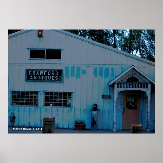クロフォードアンティーク ポスター (正面)