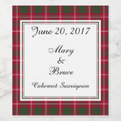 クロフォードスコティ結婚ッシュワインラベル ワインラベル (シングルラベル)