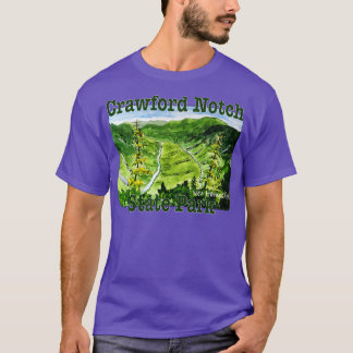 クロフォードノッチ州パークニューハンプシャー Tシャツ