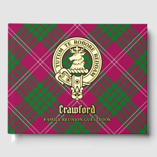 クロフォードファミリー懇親会 ゲストブック (正面)