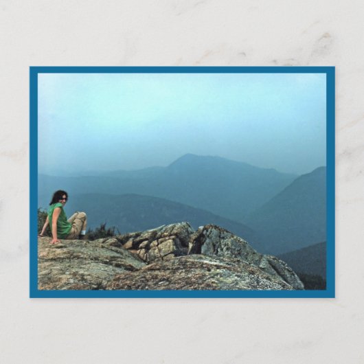 クロフォード山からの眺め ポストカード (正面)