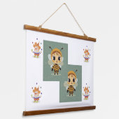 クロブネンog bien 吊り下げ型タペストリー (傾斜あり)