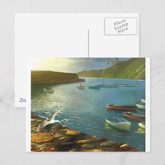 クロベリー – 外を見る ポストカード (正面/裏面)