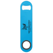 クロペン効果 – ブラックロゴクレジットカードボトル スピード栓抜き (正面)