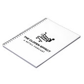 クロペン効果 – ブラックロゴノートブック ノートブック (左側)