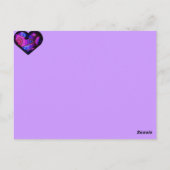 クロマカリコハルーティポストカード ポストカード (裏面)