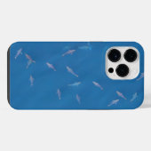 クロマグロの側転 iPhoneケース (裏面横)