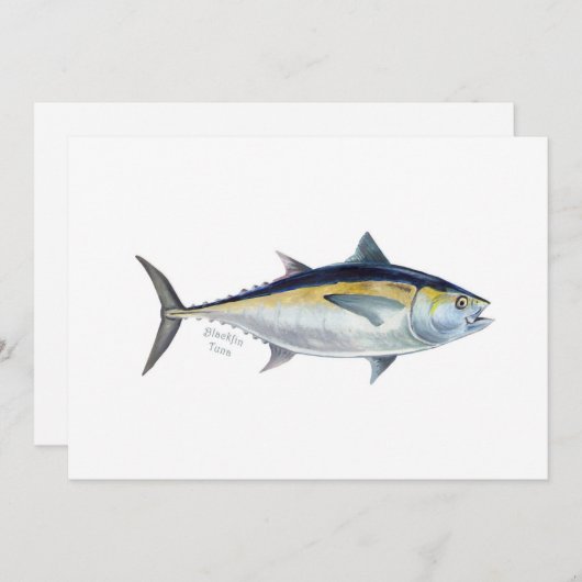 クロマグロの招待 招待状 (正面/裏面)