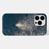 クロマグロの餌付け iPhoneケース (裏面横)
