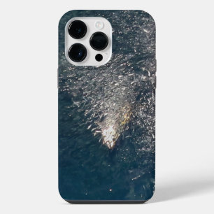 クロマグロの餌付け iPhone 14 PRO MAXケース