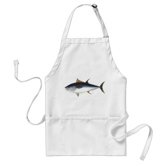 クロマグロイラストレーション スタンダードエプロン (正面)