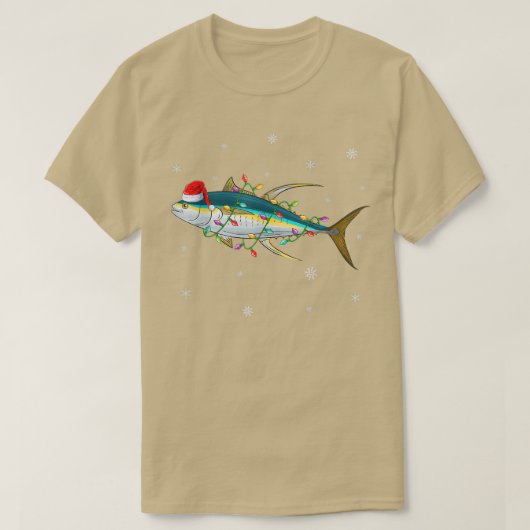 クロマグロ魚照明トナベクロマグロC Tシャツ (デザイン正面)
