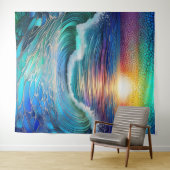 クロマシーシーシースケープ タペストリー (インサイチュ(横))