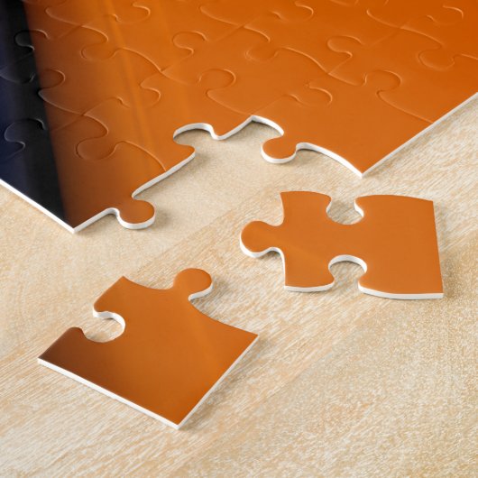 クロマティックカーブ – 光沢のあるレインボリボン(リファレンス付) ジグソーパズル (側面)