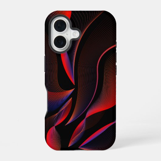 クロマティックカーブ iPhone 16ケース (裏面)