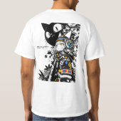 クロマティックキャットワールド Tシャツ (裏面)