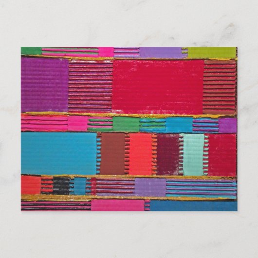 クロマティックキルト ポストカード (正面)