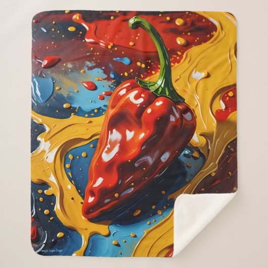 クロマティックチリ – Pineapple Empire シェルパブランケット (正面)