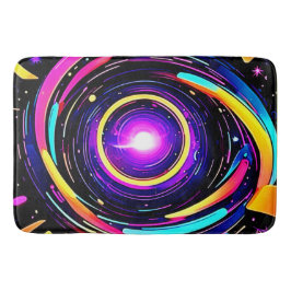クロマティックヴォルテックスアート バスマット