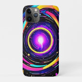 クロマティックヴォルテックスアート Case-Mate iPhoneケース (裏)