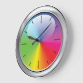 クロマティック1ウォールクロック ラージ壁時計 (傾斜)