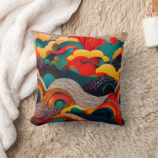 クロマフロー クッション (ブランケット)