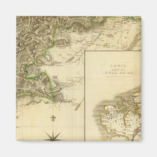 クロマーティ・シアーズ・サザンロス マグネット (正面)