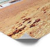 クロマー・シーサイド・ノーフォーク。 ポスター (角)