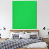 クロマ鍵カラーグリーン キャンバスプリント (インサイチュ (寝室))