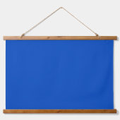 クロマ鍵カラーブルーとグリーン 吊り下げ型タペストリー (正面)