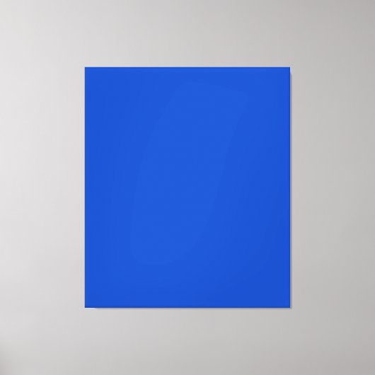 クロマ鍵カラーブルー キャンバスプリント (正面)