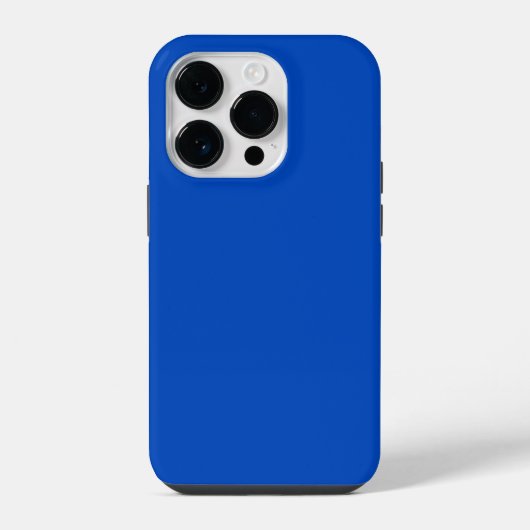クロマ鍵カラーブルー iPhoneケース (裏面)