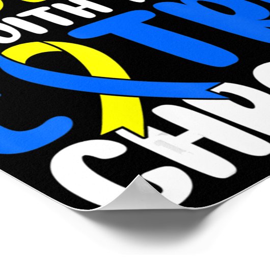 クロミースダウン症候群で私の家を愛する ポスター (角)