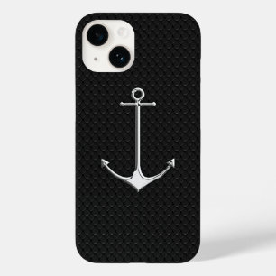 クロムいかりオンスネークスキン航海のライフスタイル Case-Mate iPhone 14ケース