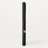 クロムいかりレザー市松模様にライフスタイル Case-Mate iPhoneケース (裏面/右)