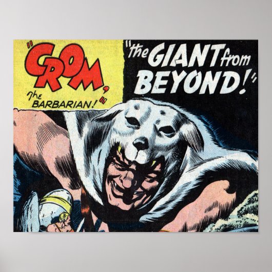 クロムとビヨンドアートのジャイアンプリント#1 ポスター (正面)