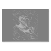 クロムのような山羊座〔占星術の〕十二宮図サインオンヘベリウス テーブルナンバー (裏面)