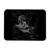 クロムのような山羊座〔占星術の〕十二宮図サインオンヘベリウス マグネット (横)