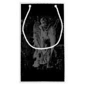 クロムのような《星座》乙女座〔占星術の〕十二宮図サインオンヘベリウス スモールペーパーバッグ (裏面)