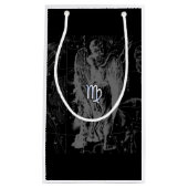 クロムのような《星座》乙女座〔占星術の〕十二宮図サインオンヘベリウス スモールペーパーバッグ (正面)