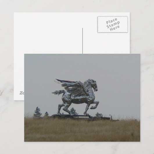 クロムの馬 ポストカード (正面/裏面)