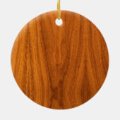 クロムはチーク木の漁船を好みます セラミックオーナメント (裏面)