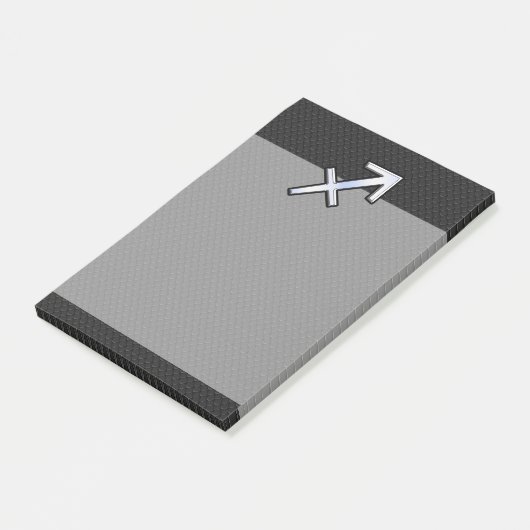 クロムは黒の射手座の(占星術の)十二宮図の印を好みます ポストイット (アングル)