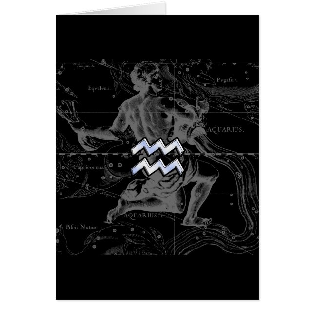 クロムはHeveliusのアクエリアスの(占星術の)十二宮図の印を好みます (正面)